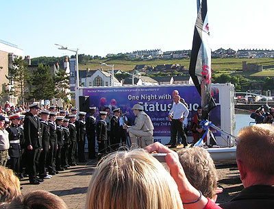 Boat for the sea cadets unveilled