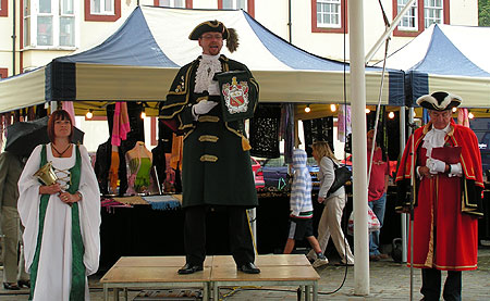 Town Crier inroduced by Rob Romano under the hub structure