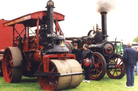 Marshall Steam engine with Ruston Hornsby