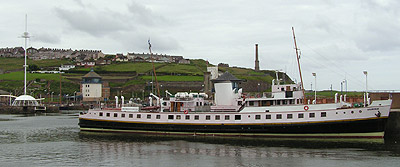Balmoral in Whitehaven harbour