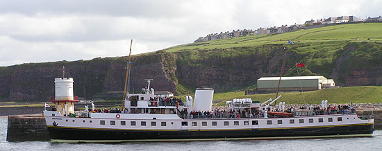 Balmoral passes North Pier