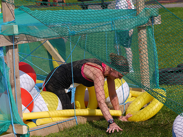 pool of inflatables