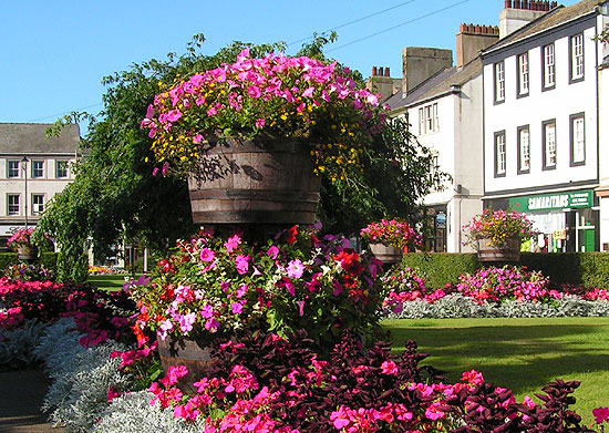 St. Nicholas Gardens in flower