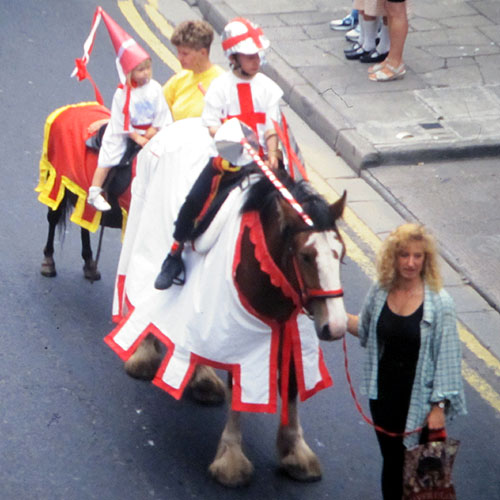 saint george on horseback