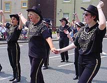 Line dancers