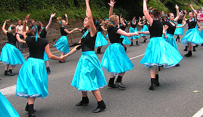 Starkey's Jive boogie dancers at the carnival