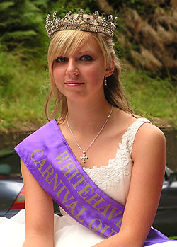 Chelsea Riley Whitehaven Carnival Queen 2006