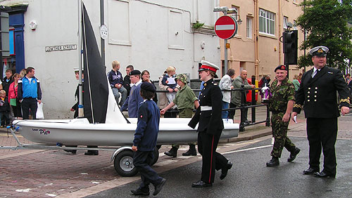 Whitehaven cadets with laser pico boat