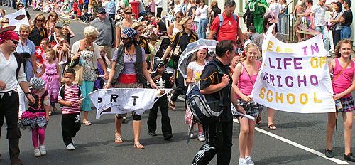 Jericho school in Whitehaven carnival