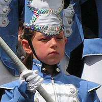 portrait 21 - young drum major