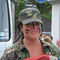 army face paint