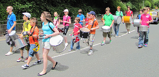 Stix percussion in the carnival