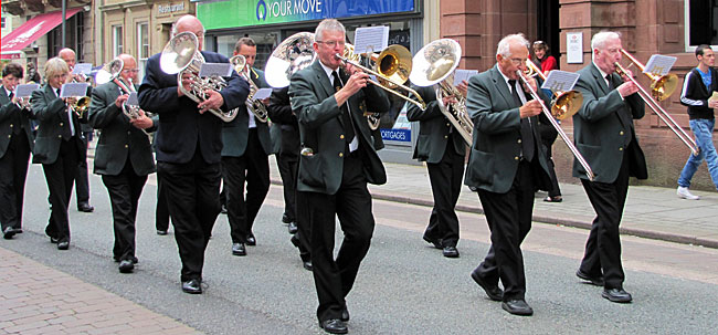 Whitehaven brass band