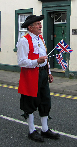 Rob Romano Whitehaven town crier