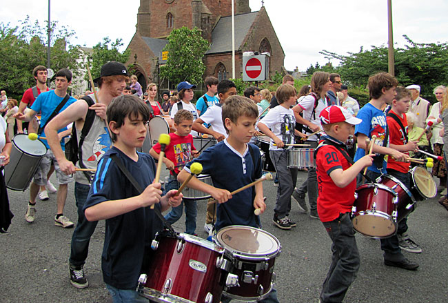 Stix Percusion in the Carnival