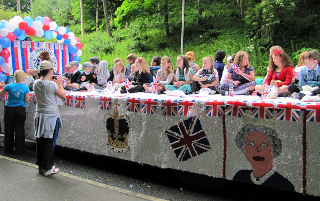 Moresby School Jubilee float