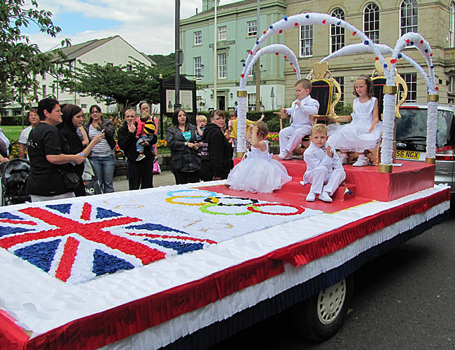 Olympic float