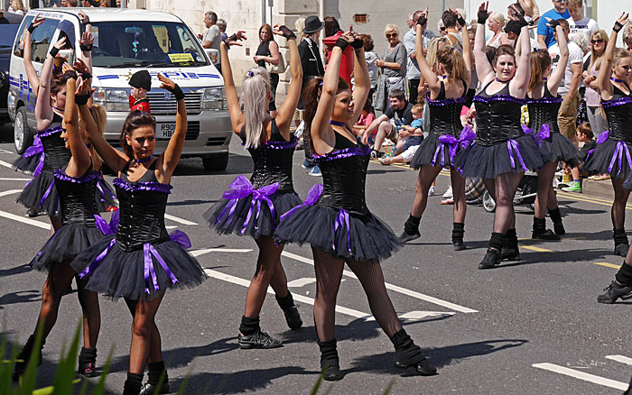 Starkey senior dancers on Duke Street