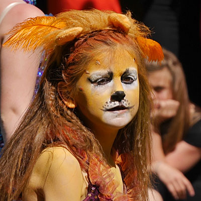 lion facepaint