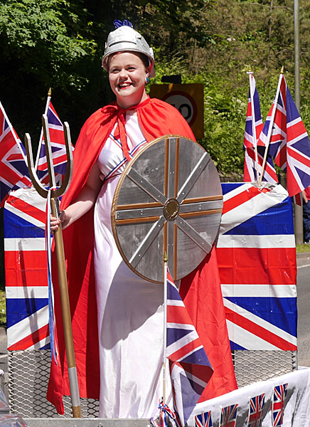 Britannia in Whitehaven Carnival