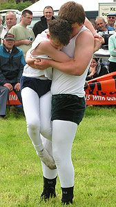 Young Cumberland and Westmorland wrestlers