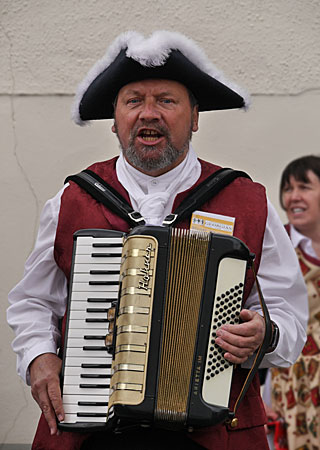 accordian player