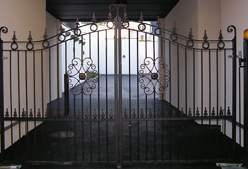 wrought iron gates