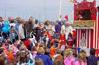 Prof Llewelyn Punch and Judy