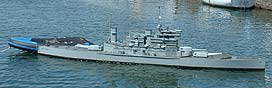 Iron Duke scale model