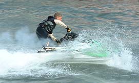 Jetski display