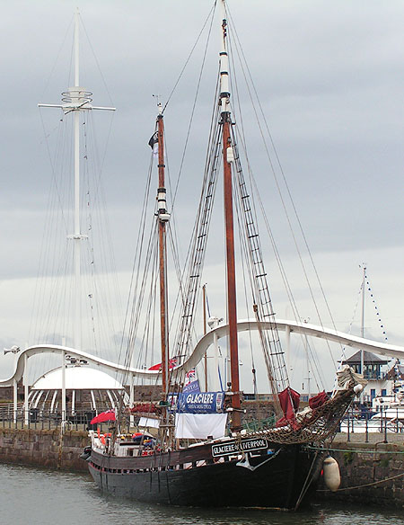 Tall ship Glaciere in Whitehaven