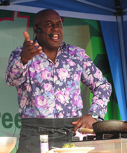 Ainsley Harriott at Whitehaven Food Festival