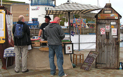 The Kipper Man at Whitehaven festival 2009