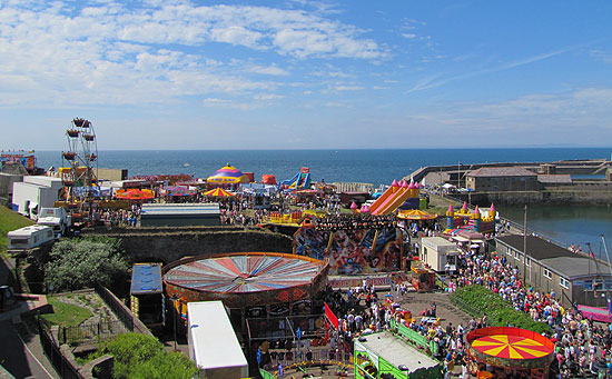 Fairground near South Beach Whitehaven