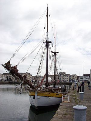 Tall Ship Ruth on the Sugar Tongue