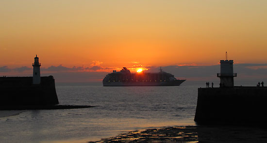 The World in a Solway Sunset at Whitehaven