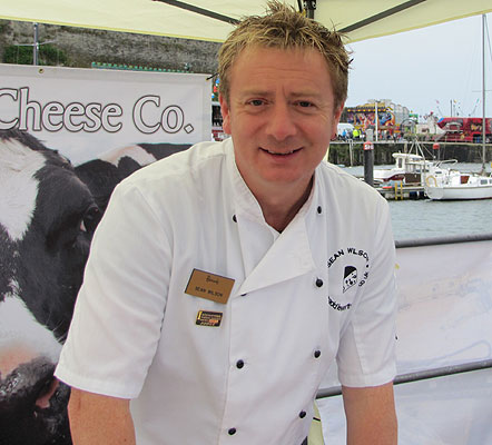 Sean Wilson of the Saddleworth Cheese company