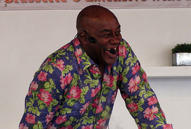 Ainsley having a laugh