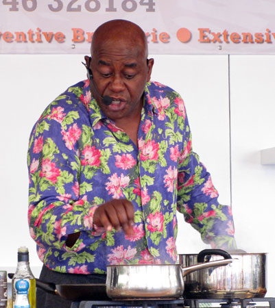 Ainsley Harriott cooks