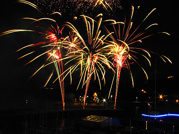 Whitehaven 2012 fireworks