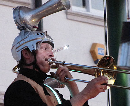 Trombone player