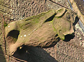 stone carved gargoyle