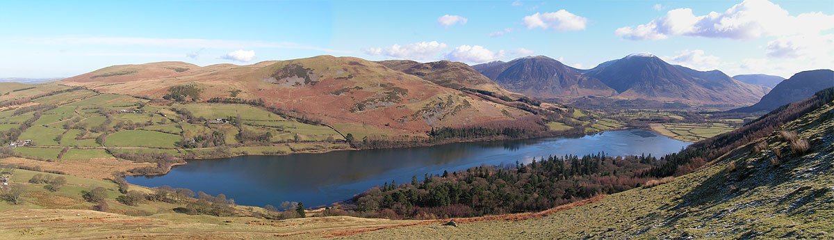 panoramic loweswater photo