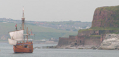 Setting sail off redness point