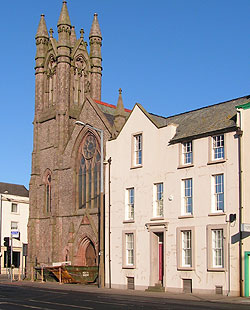 The remaining wing of the Lutwidge mansion on Lowther Street