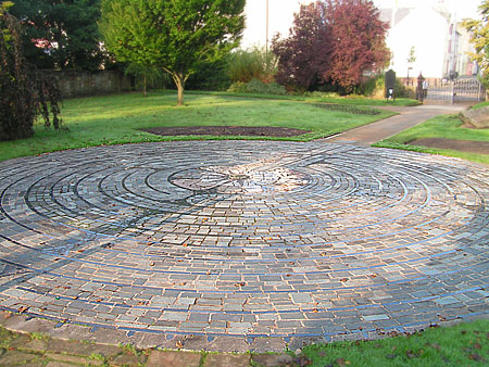 Labyrinth in Trinity Gardens