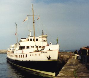 the M.V. Balmoral