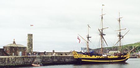 Grand Turk against Old Quay near the old Watchtower