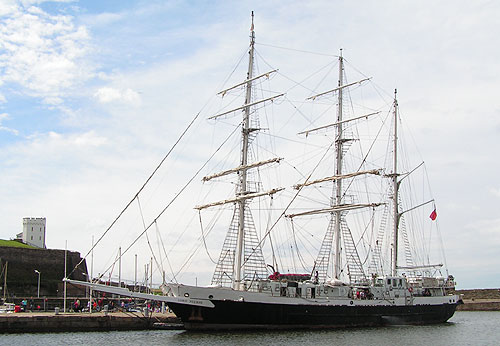 Lord Nelson tall ship at Whitehaven