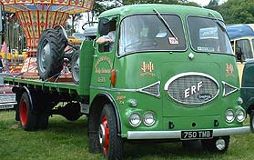 ERF flat back wagon